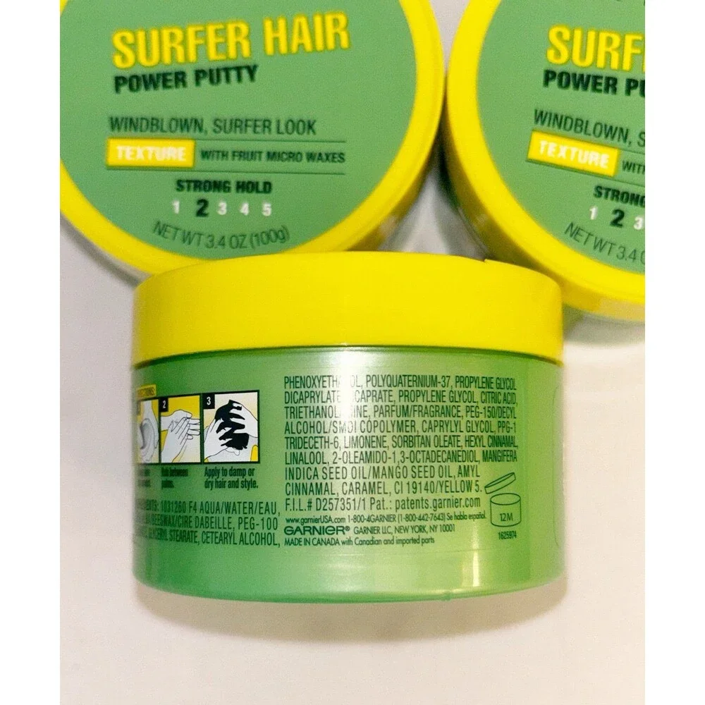 3 Garnier Fructis Surfer Hair Power Putty